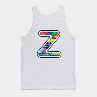 Alphabet Z Tank Top